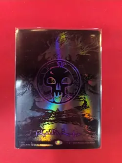 Swamp (Phyrexian) - Full Art (Oil Slick Raised Foil) Phyrexia: All Will Be... - Image 1