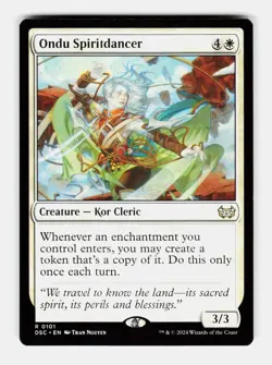 MTG: Ondu Spiritdancer | Commander: Duskmourn: House of Horror 101 NM - Image 1