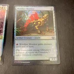 MTG STARTER COMMANDER DECK - Alibou, Ancient Witness (FOIL)- R/W Artifacts - Image 2