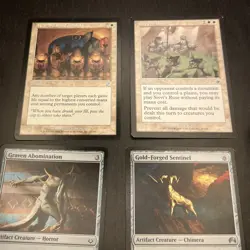 MTG STARTER COMMANDER DECK - Alibou, Ancient Witness (FOIL)- R/W Artifacts - Image 3