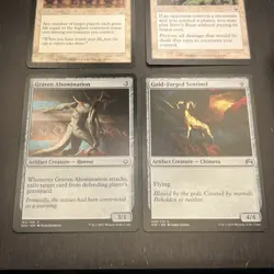 MTG STARTER COMMANDER DECK - Alibou, Ancient Witness (FOIL)- R/W Artifacts - Image 4