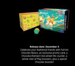 PRESALE Magic: The Gathering - Final Fantasy Chocobo Bundle Box CONFIRMED - Image 2