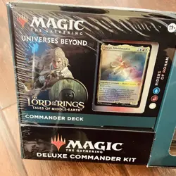 Magic MTG LOTR Tales of Middle Earth RIDERS OF ROHAN Deluxe Commander Kit - Image 2