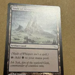 MTG ~ 2x ~ Vault of Whispers ~ MI Mirrodin ~ #286 ~ Artifact Land ~ English ~ MP - Image 5