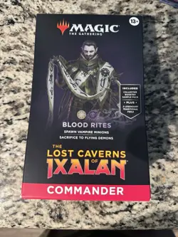 Magic The Gathering - The Lost Caverns of Ixalan - Blood Rites - Commander Deck - Image 1