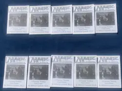 1993 MTG Beta/Unlimited Rulebook X 10 + Empty Starter Deck Box - Image 2