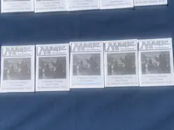 1993 MTG Beta/Unlimited Rulebook X 10 + Empty Starter Deck Box - Image 5
