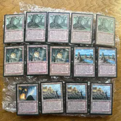 Set Of 14 Fallen Empires Storage Lands | MTG Magic | NM+ Unplayed - Image 1