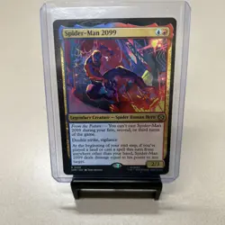 Spider-Man 2099 Magic The Gathering Spider-Man Rare Foil #150 NM+ - Image 1