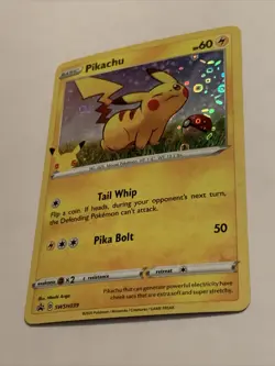 Pokemon TCG Pikachu SWSH Black Star Promo SWSH039 Holo Promo - Image 5
