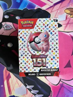 Pokemon Scarlet Violet 151 Booster Bundle 6-Pack, Factory-Sealed - Image 1