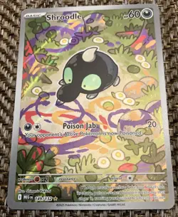 Shroodle 149/132 Mega Evolution Illustration Rare MEG EN NM Pack Fresh Pokemon - Image 1
