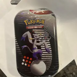 Pokemon TCG S&V Black Bolt And White Flare Unova Mini Tin Sealed Zorua & Chandel - Image 1