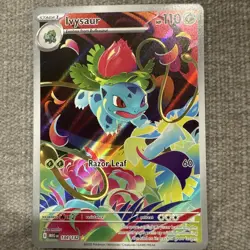 Ivysaur Illustration Rare 134/132 Near Mint Mega Evolution Pokemon TCG English - Image 1