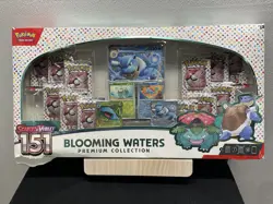 Pokemon TCG: 151 - Blooming Waters Premium Collection Damaged Box - Image 1