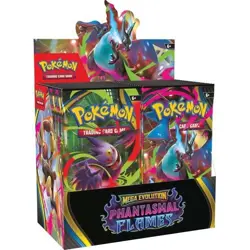 PRESALE Pokemon TCG: Mega Evolution Phantasmal Flames Booster Box - Image 1