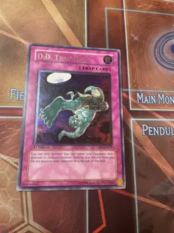 Yugioh! D.D. Trap Hole CRV-EN057 Ultimate Rare 1st Edition NM - Image 1
