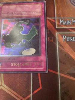 Yugioh! D.D. Trap Hole CRV-EN057 Ultimate Rare 1st Edition NM - Image 4