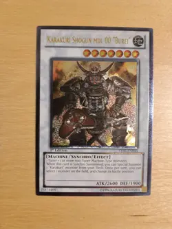 Karakuri Shogun MDL 00 "Burei" STBL-EN043 1st Edition Ultimate Rare - Image 2
