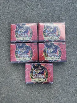 (5) Yu-Gi-Oh Retro Pack 2 Unlimited Box RP02 Sealed in Hand Lot (5 Boxes)!! - Image 1