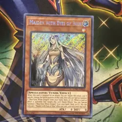 Yugioh! Maiden with Eyes of Blue LCKC-EN012 Secret Rare Unlimited NM - Image 1
