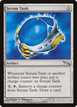 SERUM TANK - Mirrodin - MTG Magic the Gathering Card - Uncommon - Image 1