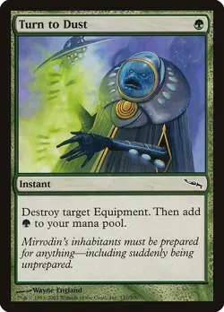 TURN TO DUST - Mirrodin - MTG Magic the Gathering Card - Common - Image 1