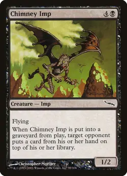 CHIMNEY IMP - Mirrodin - MTG Magic the Gathering Card - Common - Image 1