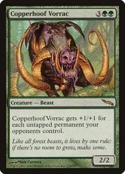 COPPERHOOF VORRAC - Mirrodin - MTG Magic the Gathering Card - Rare - Image 1
