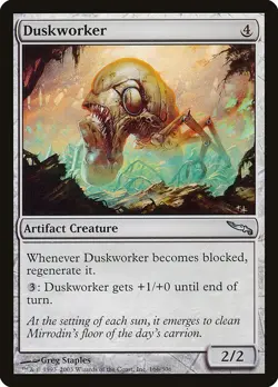 DUSKWORKER - Mirrodin - MTG Magic the Gathering Card - Uncommon - Image 1