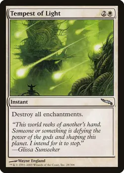 TEMPEST OF LIGHT - Mirrodin - MTG Magic the Gathering Card - Uncommon - Image 1
