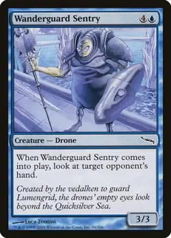 WANDERGUARD SENTRY - Mirrodin - MTG Magic the Gathering Card - Common - Image 1