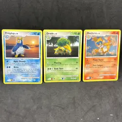 Pokemon - Prinplup 58/130 Monferno 56/130 Grotle 37/100 - D&P Era Card Lot - VLP - Image 1