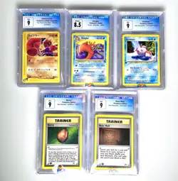 Graded Pokemon Card Lot Of 10+ PSA/CGC Vintage Slabs - Base Set & First Edition - Image 1