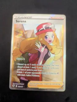 Pokemon Card Serena 193/195 Silver Tempest Full Art Trainer Ultra Rare NM - Image 1