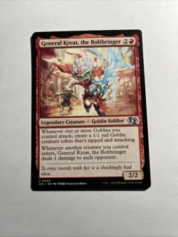 General Kreat, the Boltbringer (Anime) - Foundations Jumpstart MTG + Bonus Rare! - Image 1