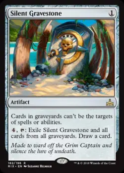 Silent Gravestone - Near Mint MTG Rivals of Ixalan - Image 1