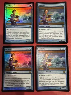 Archivist X4 FOIL Mtg 8th Edition Core Played - Image 1