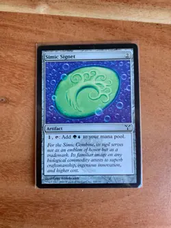 MTG x2 Dimir Signet, x1 Simic Signet LP Dissension / Rav Magic the Gathering - Image 1