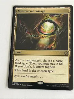 MTG - Multiversal Passage - Rare Regular #180 - Spider-Man NM - Image 1