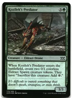 MTG Kozilek's Predator FOIL C Double Masters 173 LP - Image 1