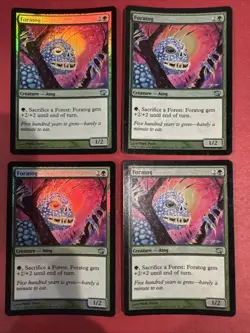 Foratog X4 FOIL Mtg 8th Edition Core Played - Image 1