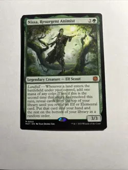 Nissa, Resurgent Animist March of the Machine: The Aftermath MTG + Bonus Rare!!! - Image 1