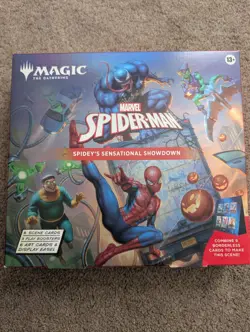 Magic the Gathering Spider-Man Spideys Sensational Showdown Scene Box SEALED MTG - Image 1