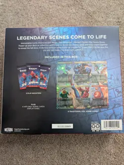 Magic the Gathering Spider-Man Spideys Sensational Showdown Scene Box SEALED MTG - Image 2