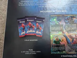 Magic the Gathering Spider-Man Spideys Sensational Showdown Scene Box SEALED MTG - Image 4