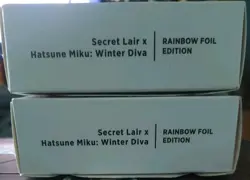 MTG Secret Lair x Hatsune Miku Winter Diva JAPANESE & ENGLISH (RAINBOW FOIL) - Image 4