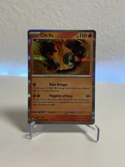 Chi-Yu 029/182 Holo Rare Pokemon Paradox Rift NM - Image 1