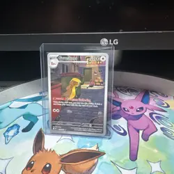 Pokemon Mega Evolution Gumshoos 153/132 Illustration Rare IR NM Full Art - Image 3