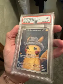 Pikachu with Grey Felt Hat PSA 9 MINT Pokemon 085 Scarlet & Violet Promo SVP🔥🔥 - Image 2